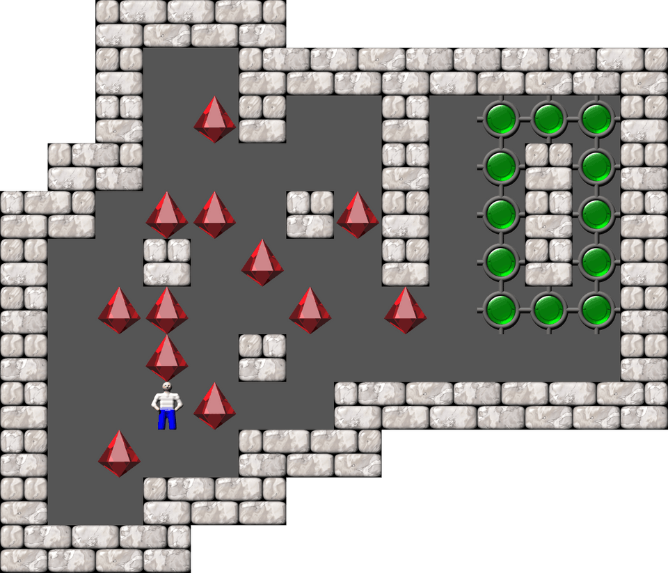 Sokoban Chuchubi 13 level 46